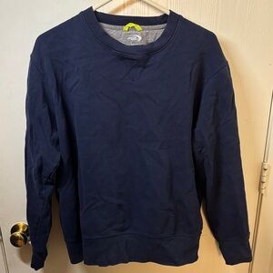 MTA Sport Men's Large Navy Crewneck Sweater